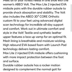 Abeo Pro Peach and Grey Tennis Shoes